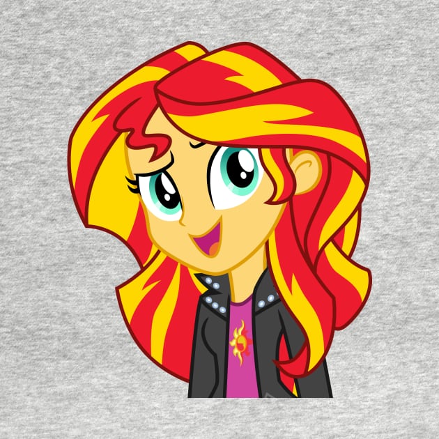 Rainbow Rocks Sunset Shimmer 1 by CloudyGlow